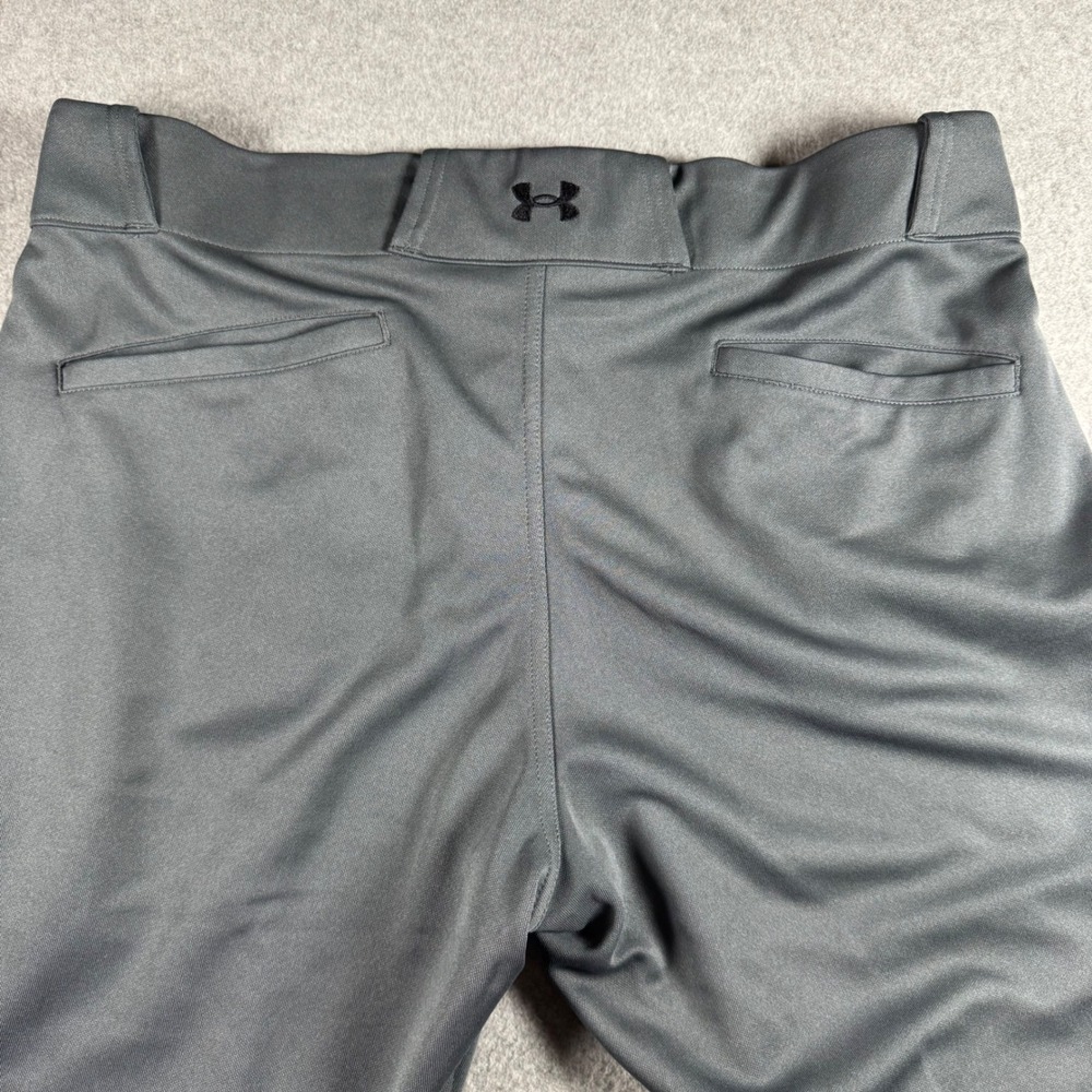 Under Armour Softball Pants Womens XL Grey Knickers Athletic HeatGear Practice - Picture 6 of 7